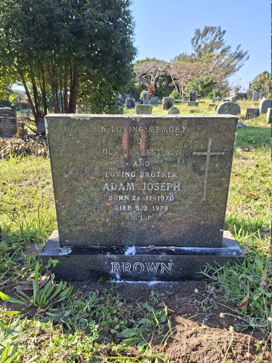 BROWN Adam Joseph 1970-1979