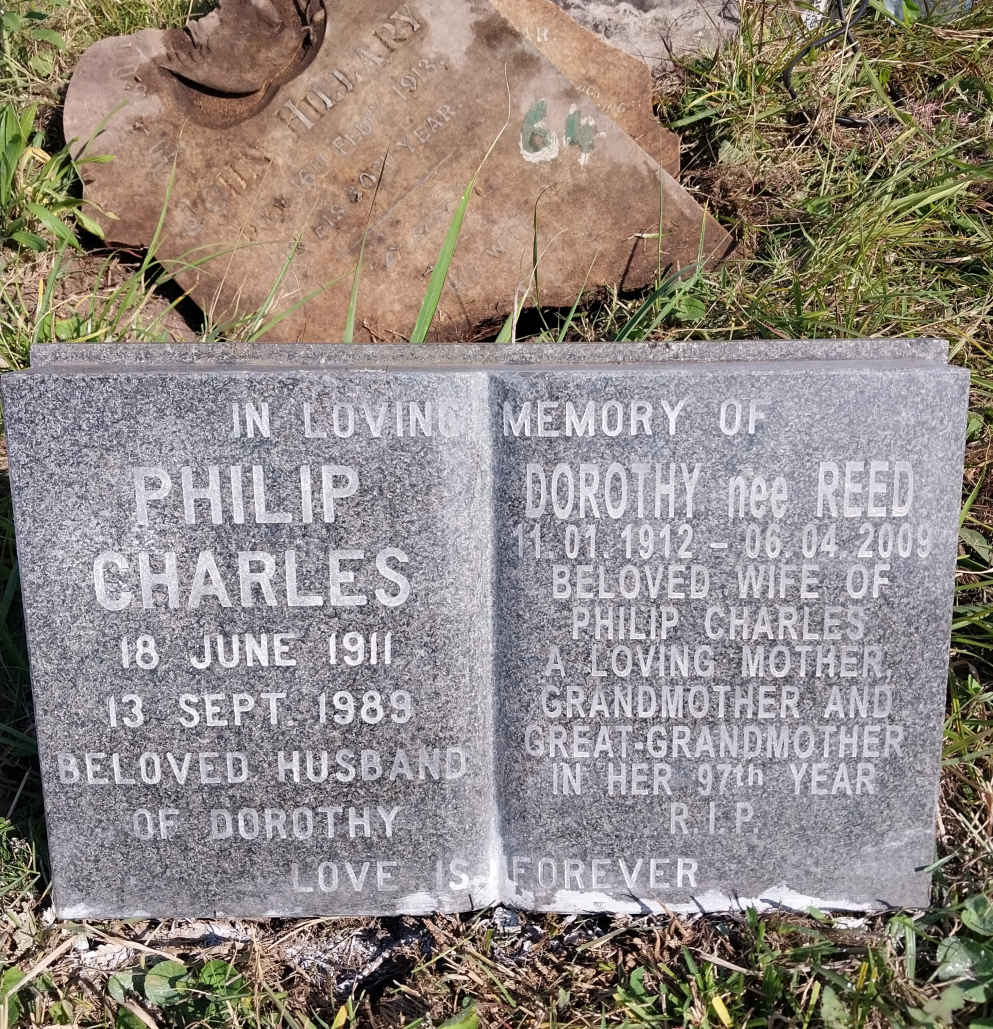 CHARLES Philip 1911-1989 & Dorothy REED 1912-2009