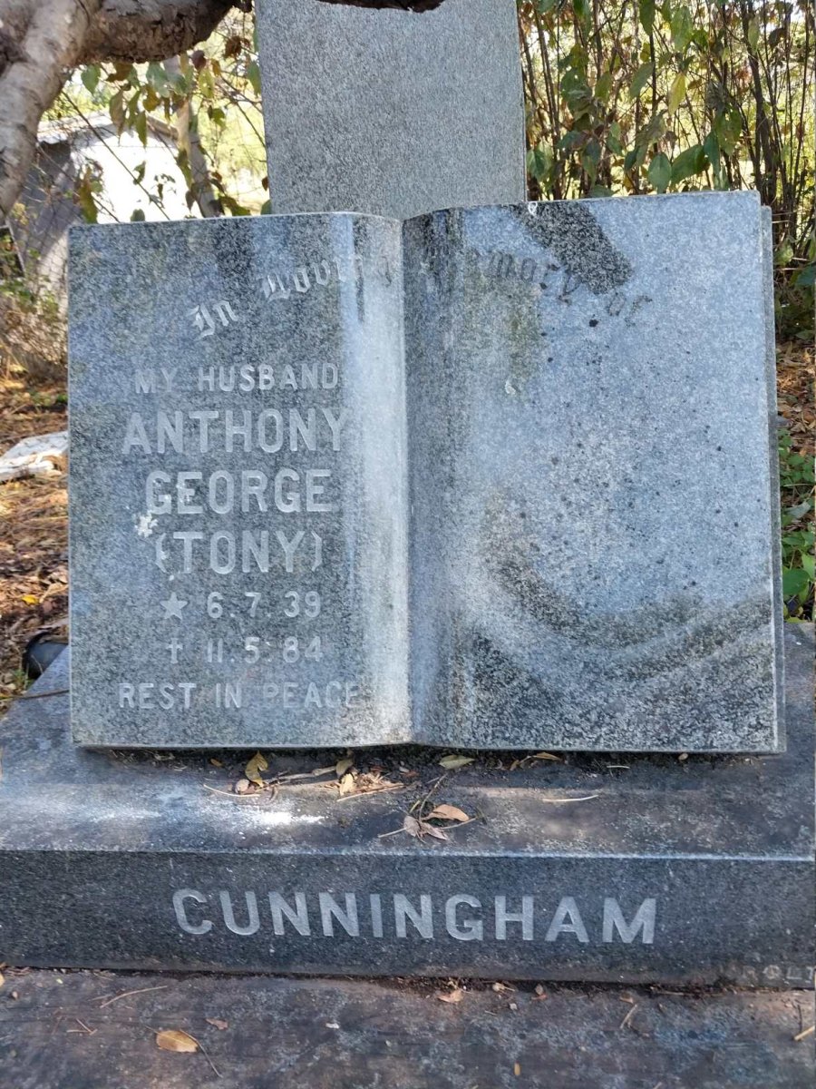 CUNNINGHAM Anthony George 1939-1984