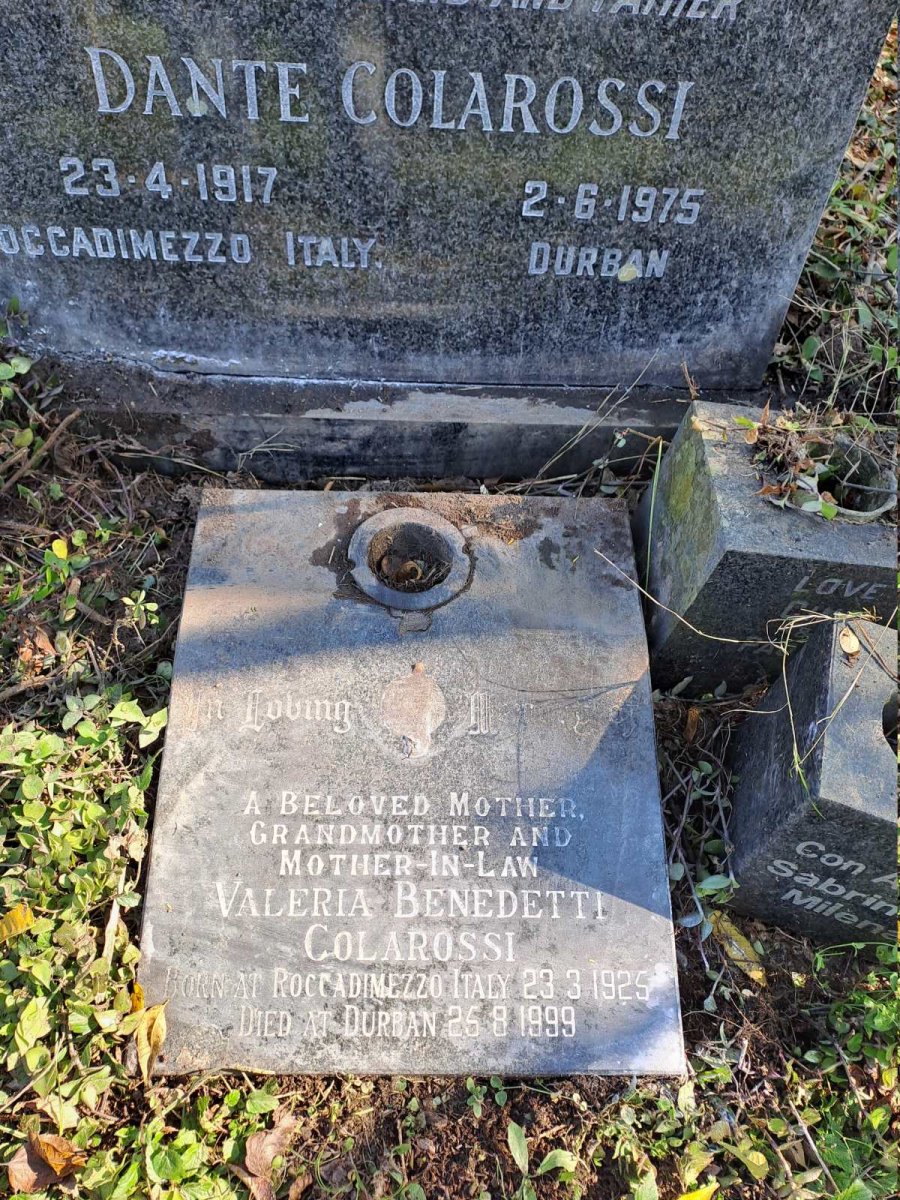 COLAROSSI Valeria Benedetti 1925-1999