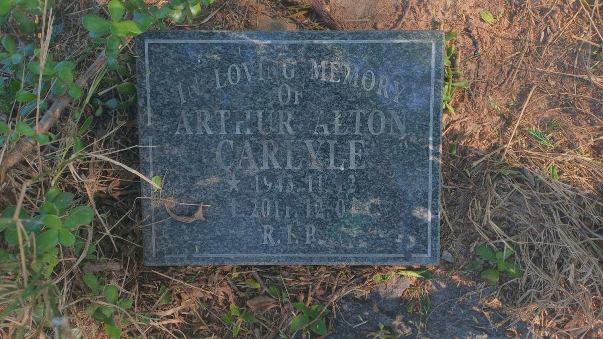CARLYLE Arthur Alton 1943-2011