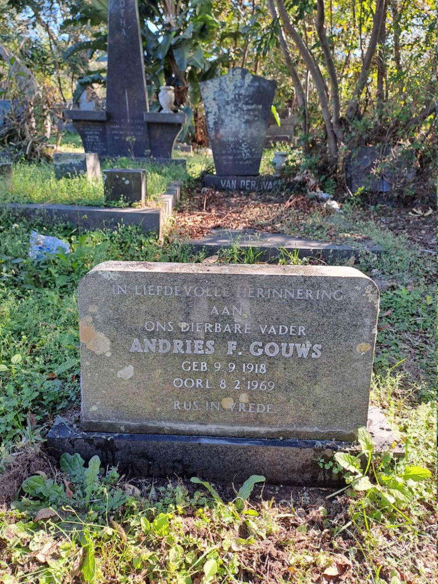 GOUWS Andries F. 1918-1969