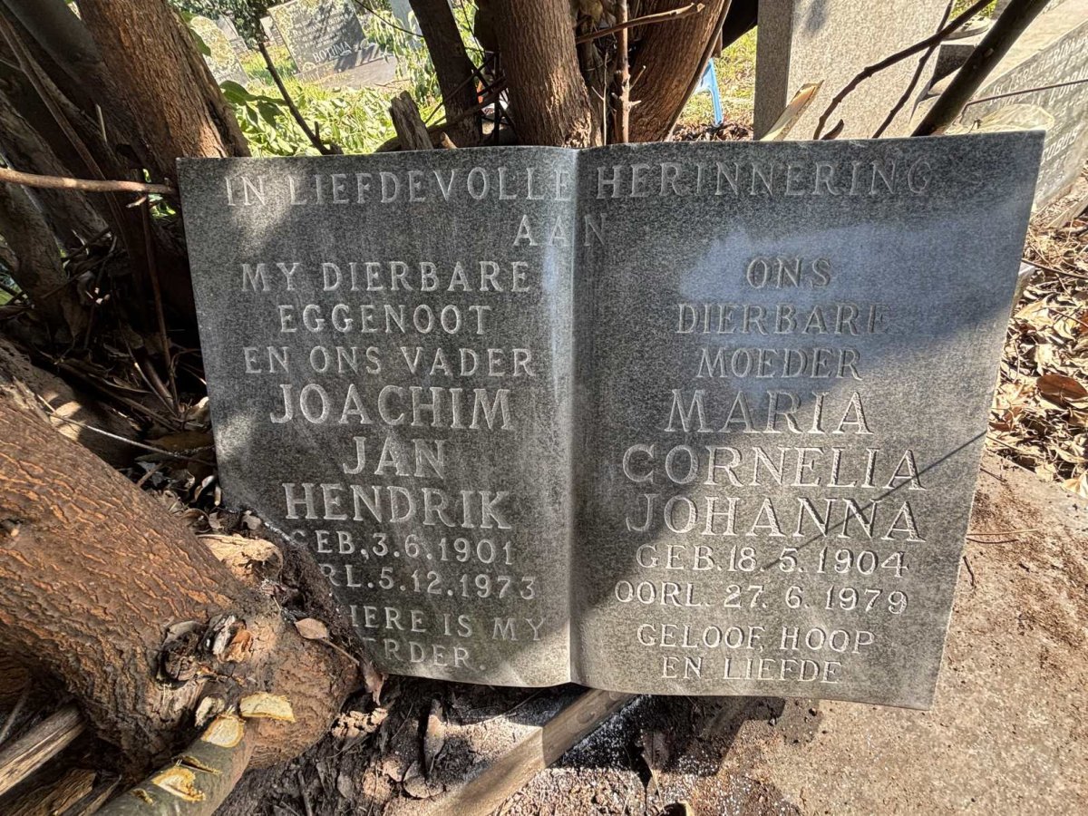 GOUS Joachim Jan Hendrik 1901-1973 & Maria Cornelia Johanna 1904-1979 _2