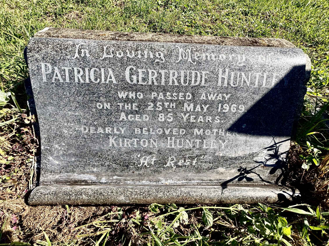 HUNTLEY Patricia Gertrude -1969 