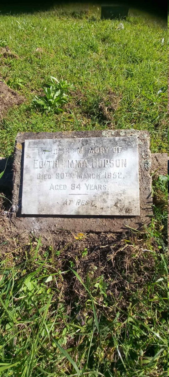 HOPSON Edith Emma -1952