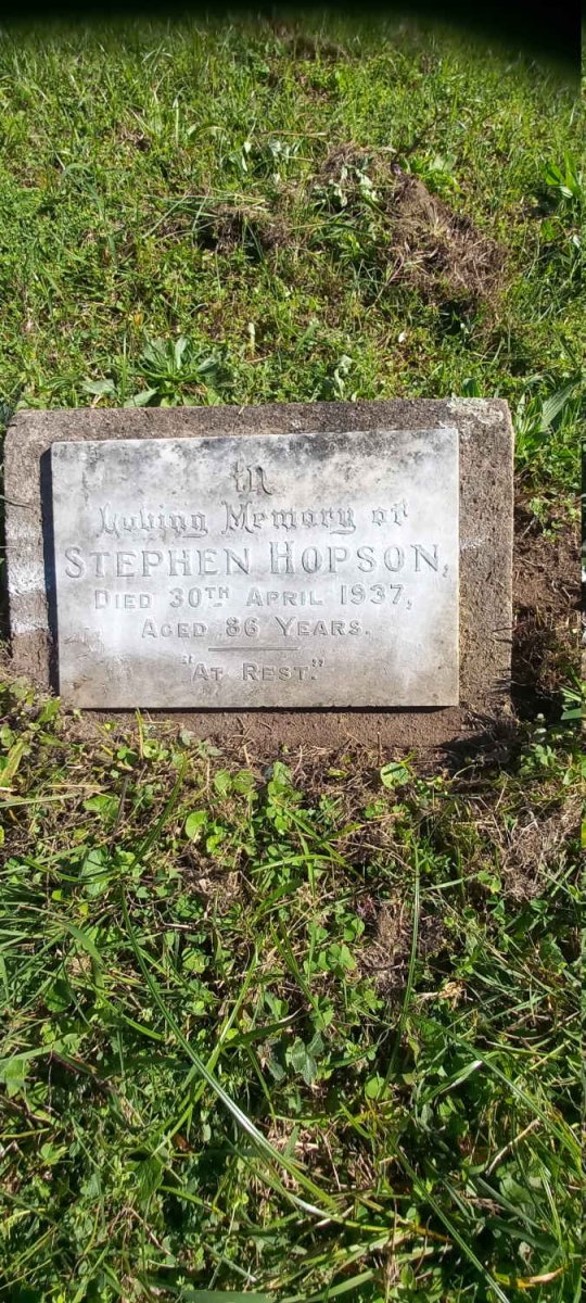 HOPSON Stephen -1937