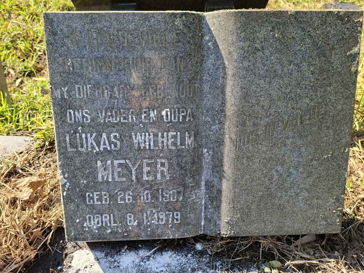 MEYER Lukas Wilhelm 1907-1979