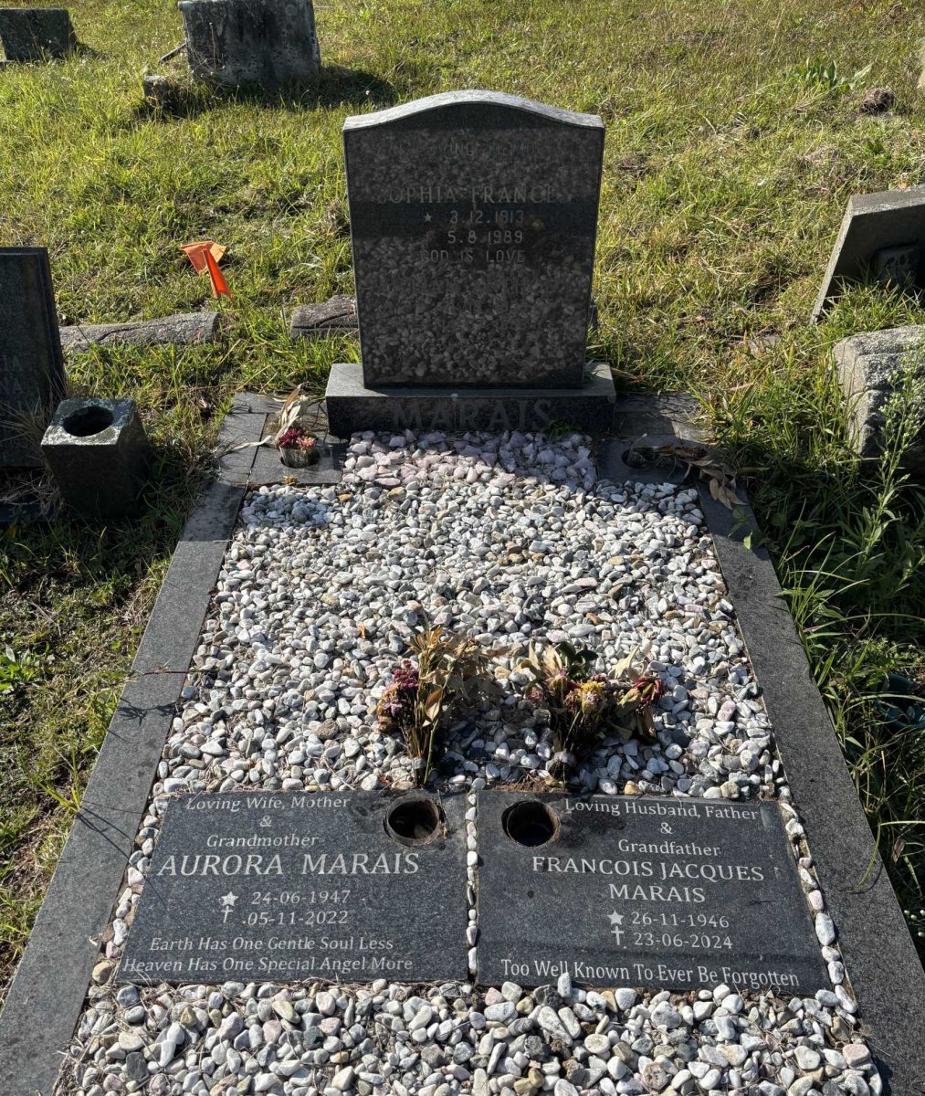 MARAIS Francois Jacques 1946-2024 & Aurora 1947-2022