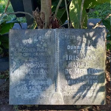MEILLON Roland Roger, de -1967 & Iris Amy Harriet -1972