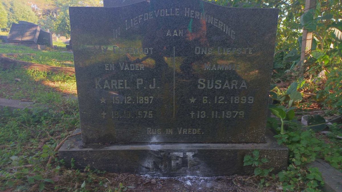 NEL Karel P.J. 1897-1975 & Susara 1899-1979