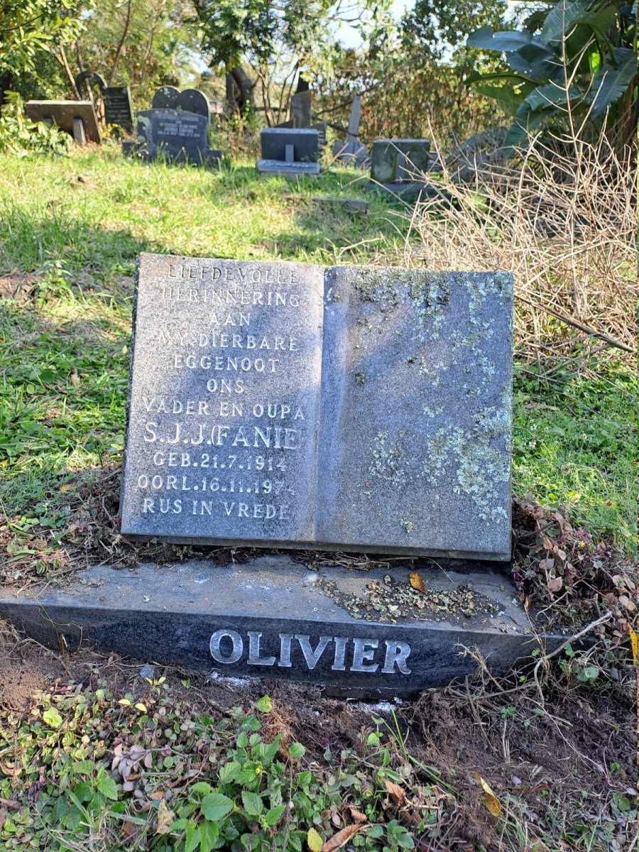 OLIVIER S.J.J. 1914-1974