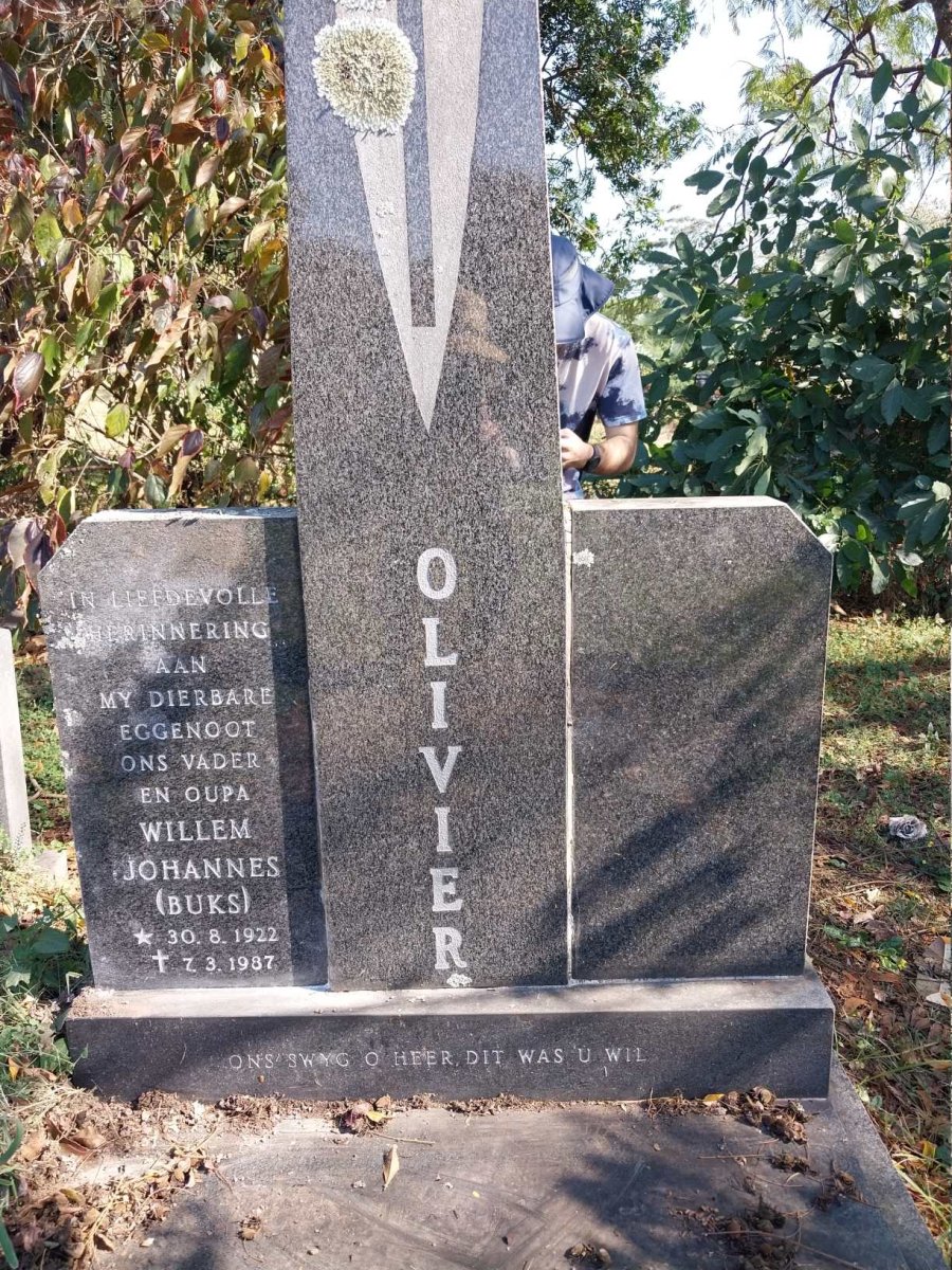 OLIVIER Willem Johannes 1922-1987