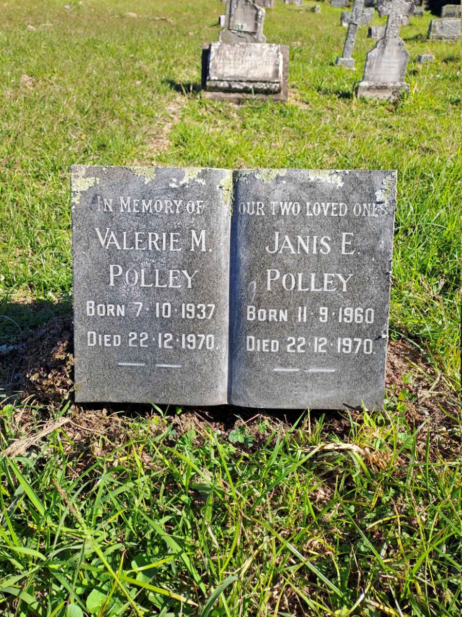 POLLEY Valerie M. 1937-1970 :: POLLEY Janis E. 1960-1970