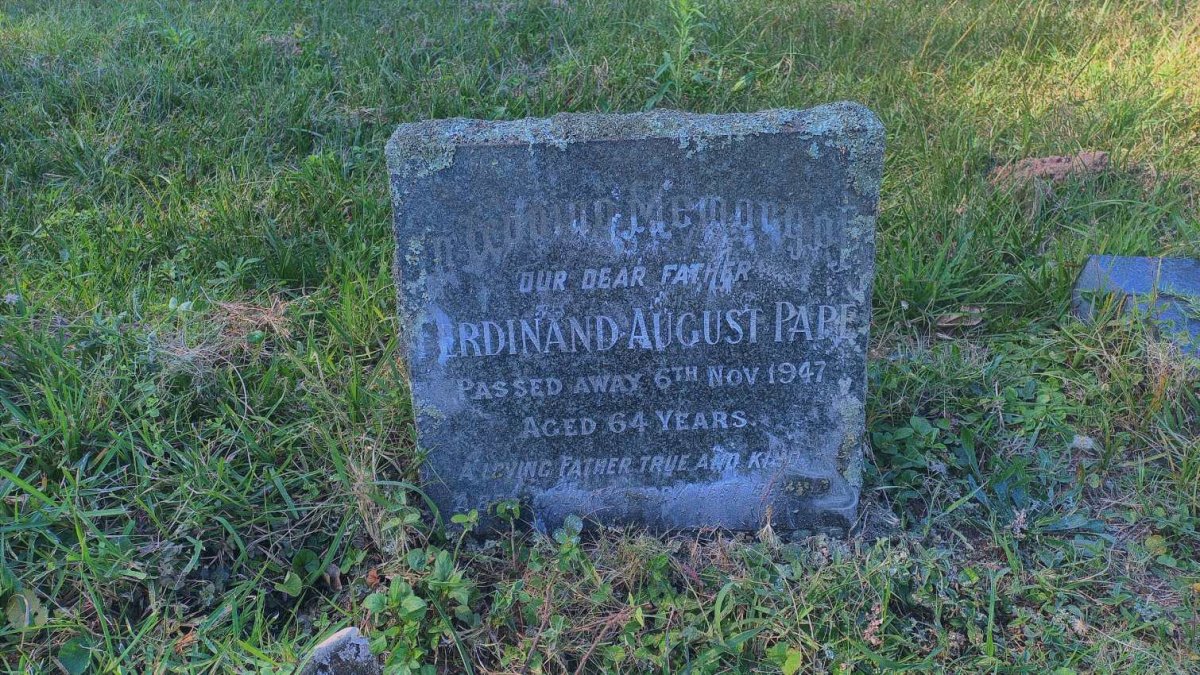PAPE Ferdinand August -1947
