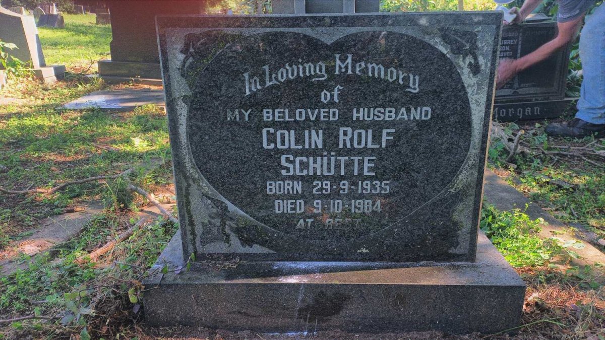 SCHUTTE Colin Rolf 1935-1984