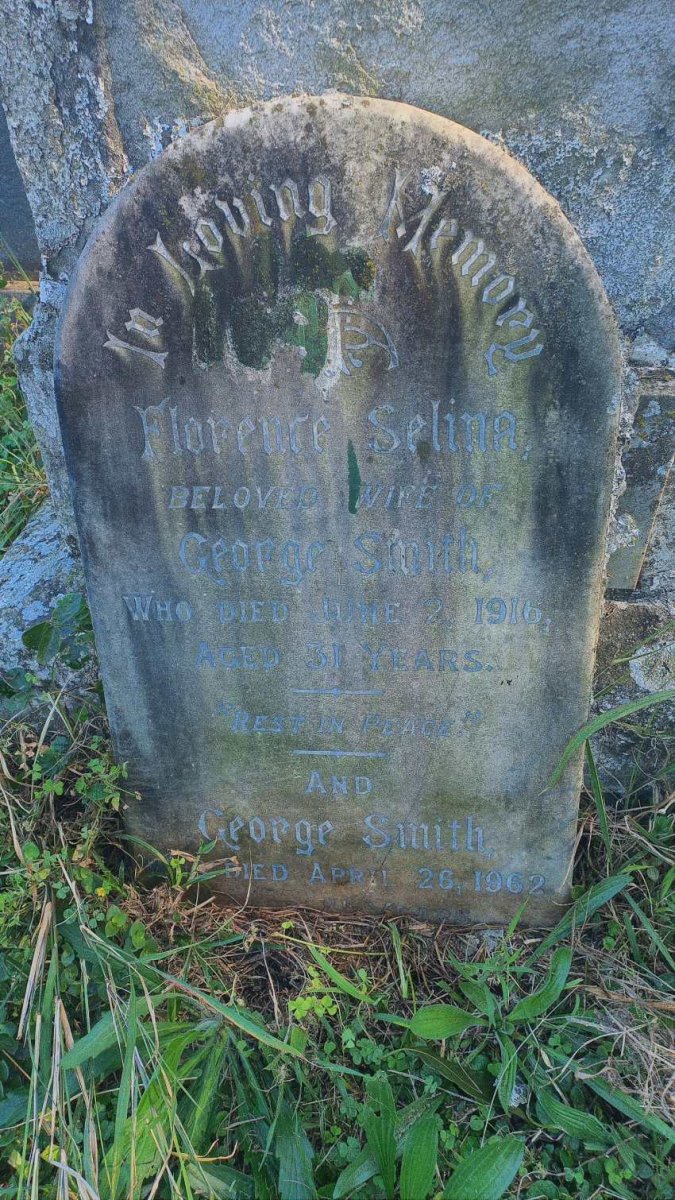 SMITH George -1962 & Florence Selina -1916