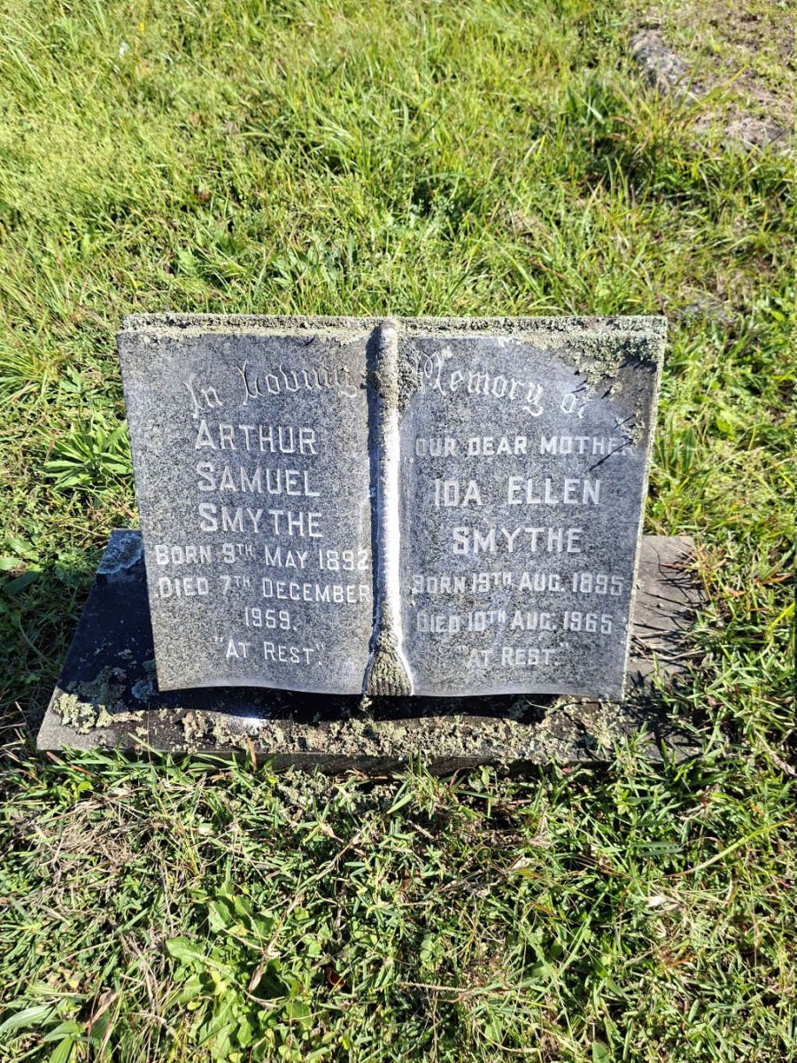 SMYTHE Arthur Samuel 1892-1959 & Ida Ellen 1895-1965