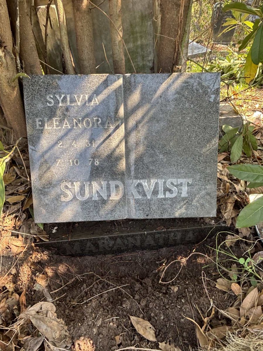 SUNDKVIST Sylvia Eleanora 1931-1978
