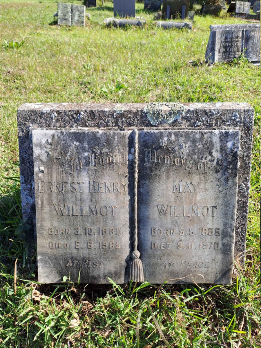 WILLMOT Ernest Henry 1880-1965 & May 1885-1970