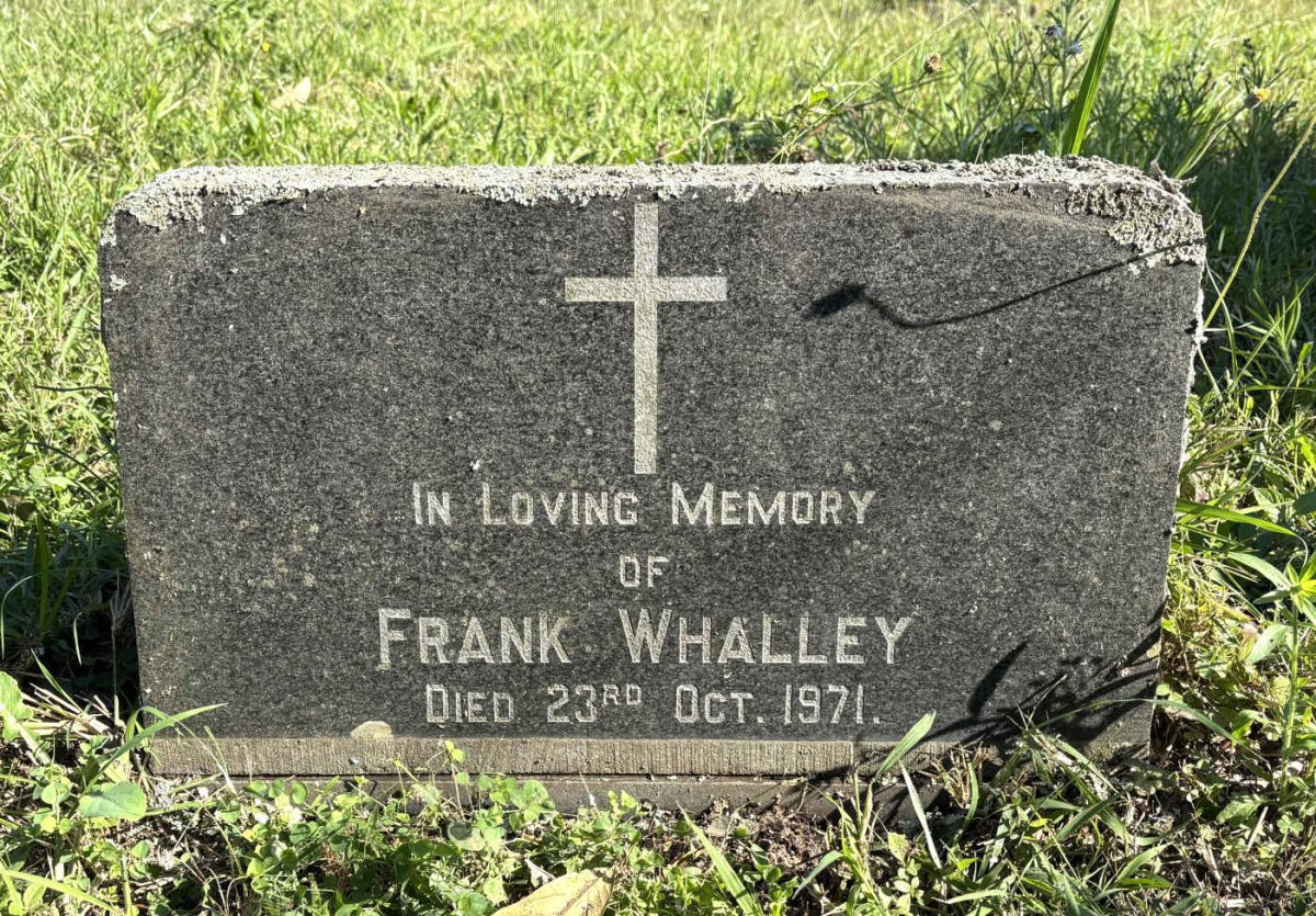 WHALLEY Frank -1971