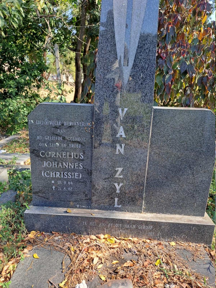 ZYL Cornelius Johannes, van 1964-1987