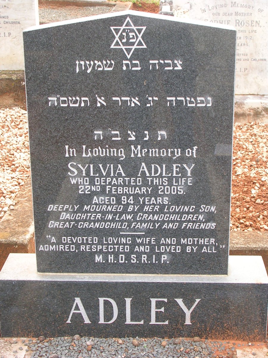 ADLEY Sylvia -2005