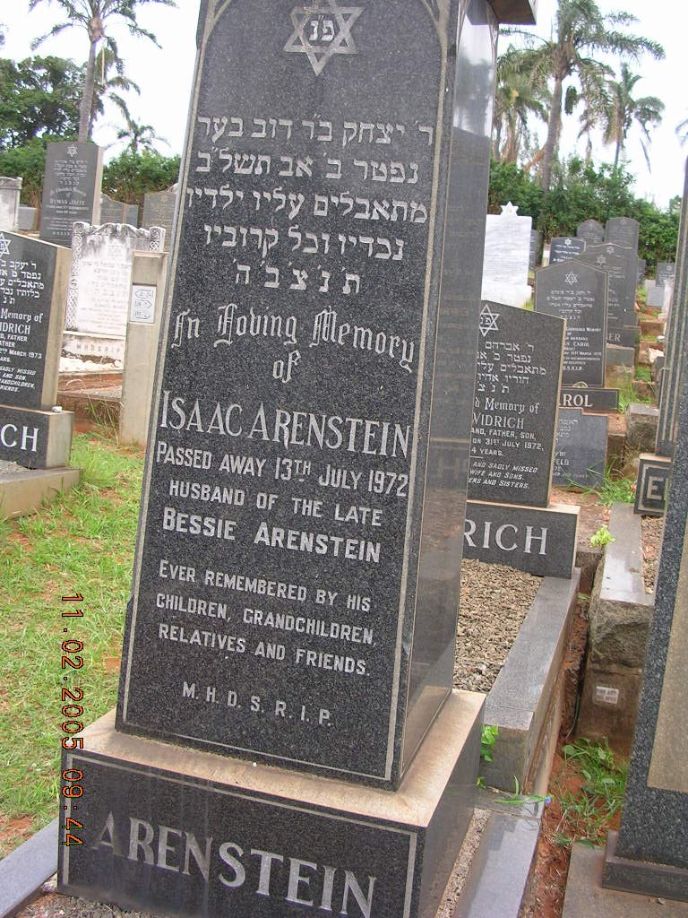 ARENSTEIN Isaac -1972