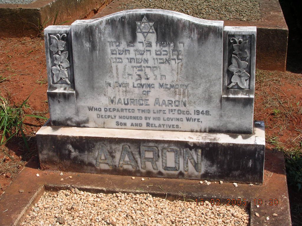 AARON Maurice -1948