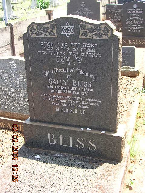 BLISS Sally -1970