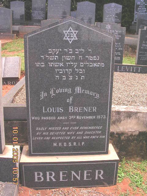 BRENER Louis -1973
