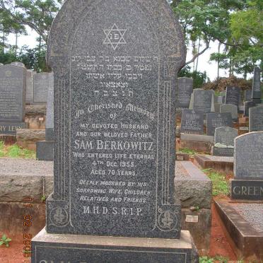 BERKOWITZ Sam -1955