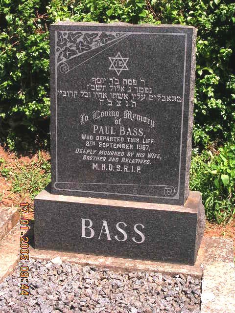 BASS Paul -1967