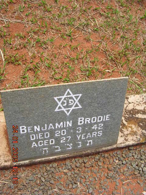 BRODIE Benjamin -1942