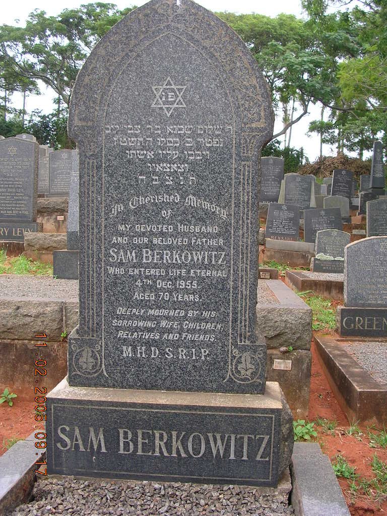 BERKOWITZ Sam -1955