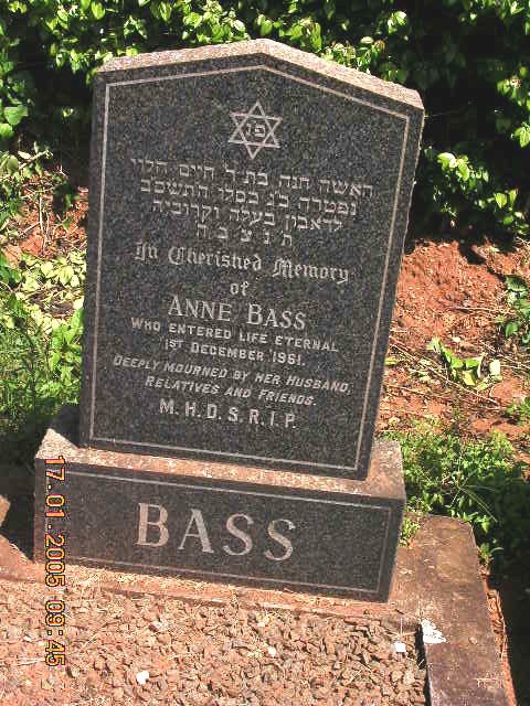BASS Anne -1961