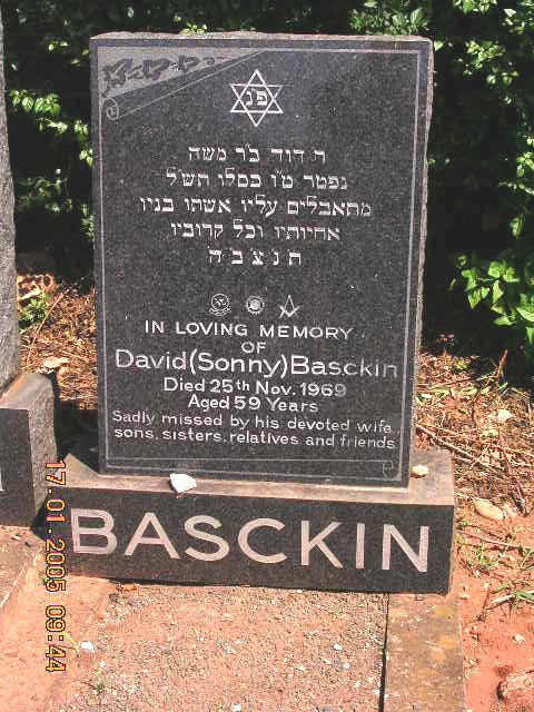 BASCKIN David -1969