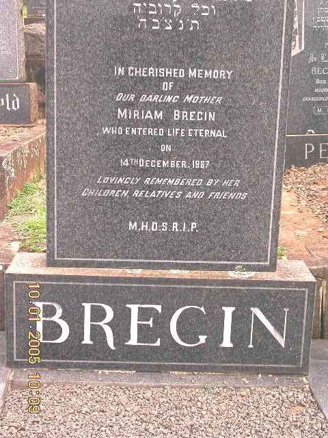 BREGIN Miriam -1967