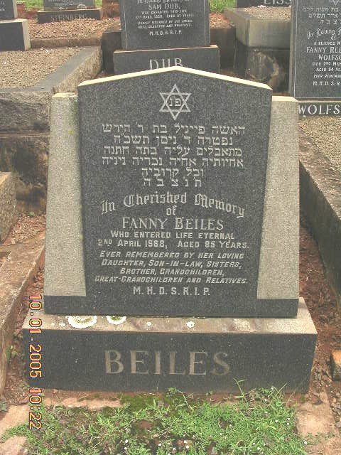 BEILES Fanny -1968