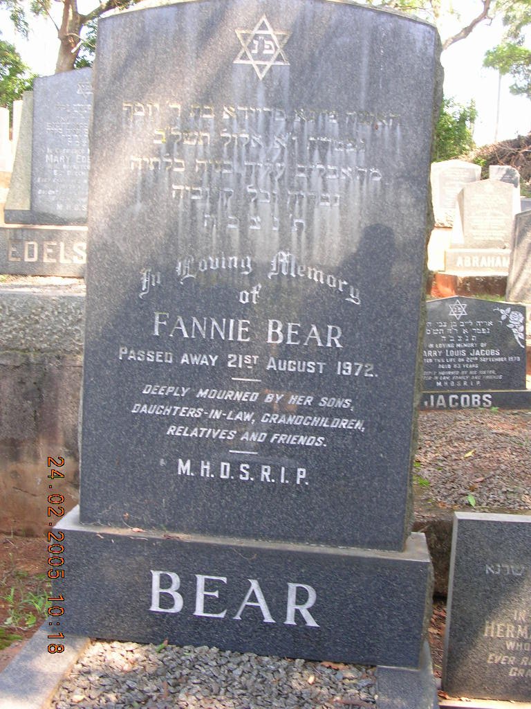 BEAR Fannie -1972