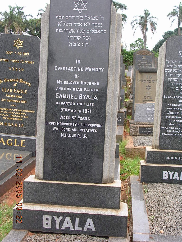 BYALA Samuel -1971