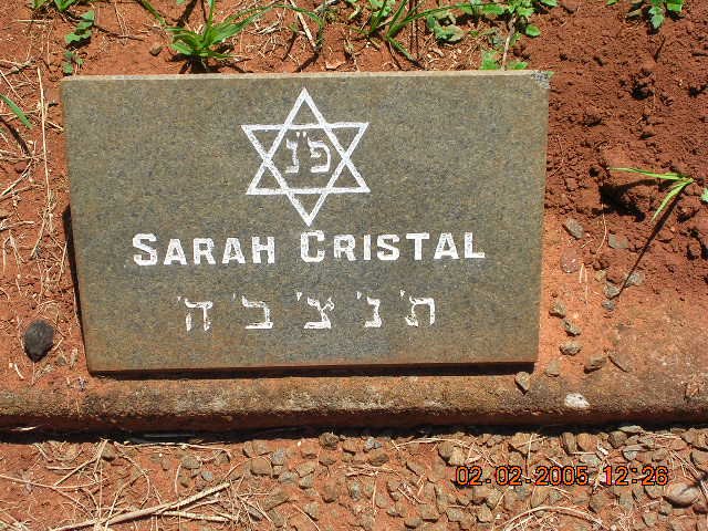 CRISTAL Sarah