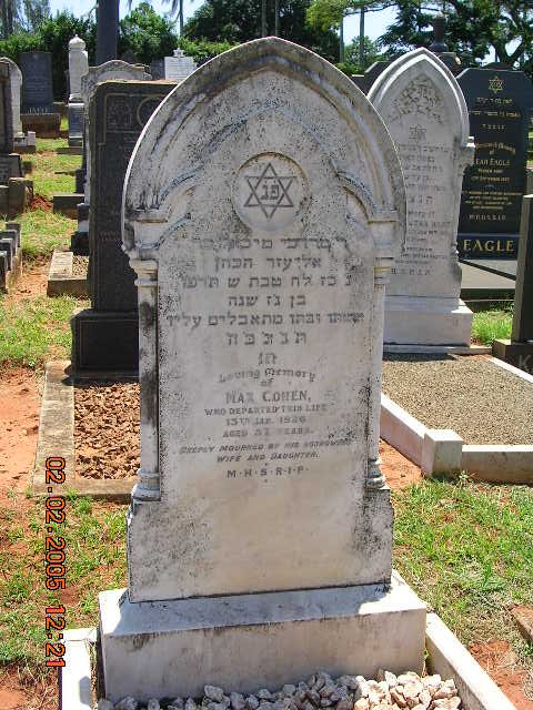 COHEN Max 19?6