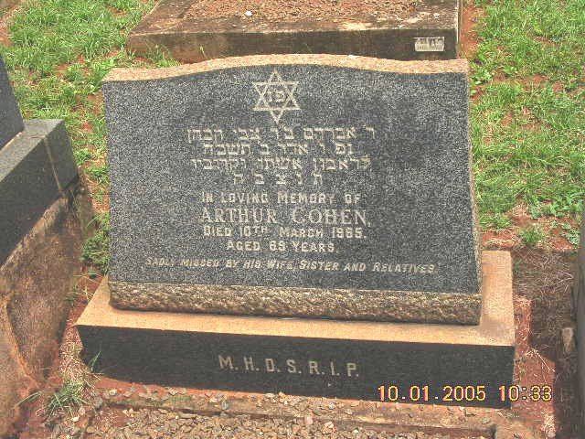 COHEN Arthur -1965