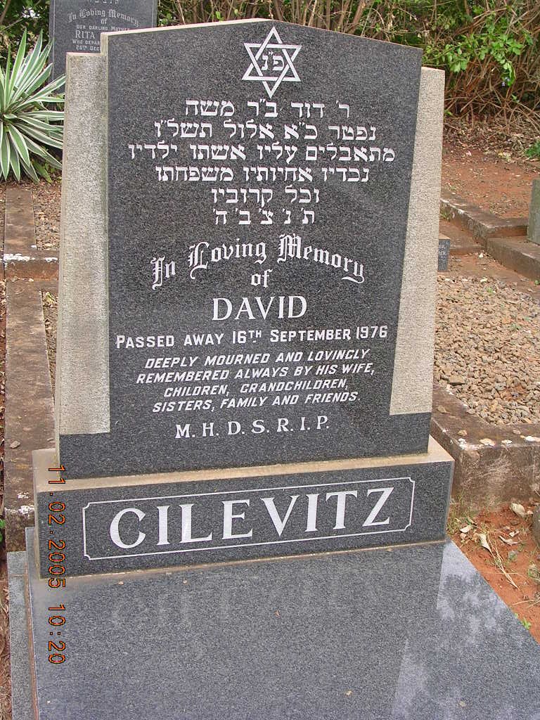 CILEVITZ David -1976