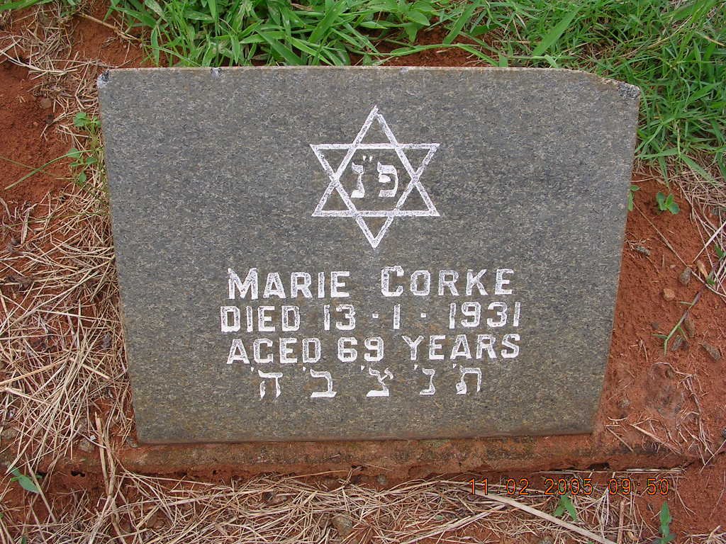 CORKE Marie -1931