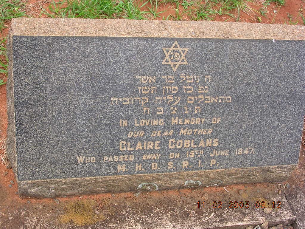 COBLANS Claire -1947