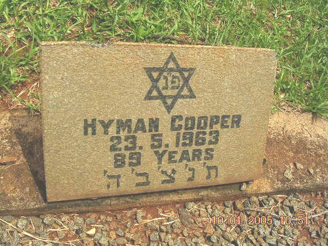 COOPER Hyman -1963