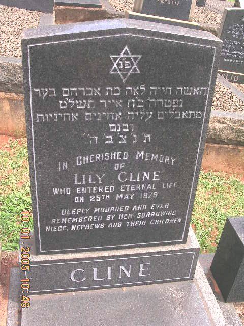 CLINE Lily -1979