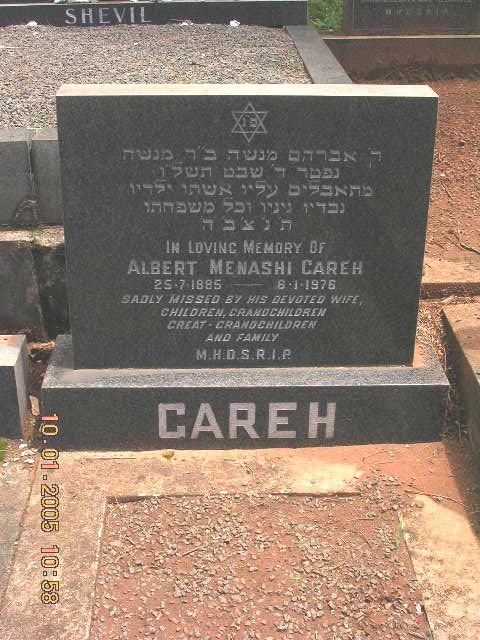 CAREH Albert Menashi 1885-1976