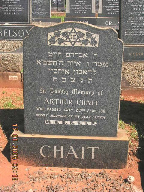 CHAIT Arthur -1961